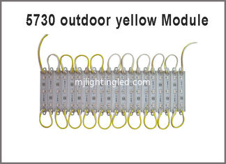 CHINE le signage mené par 12VDC jaune-clair de publicité extérieure de contre-jour de module de 3led 5730 LED a mené des signes établissant la lettre de canal fournisseur