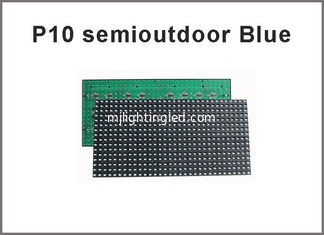 CHINE l'écran de visualisation d'utilisation du semioutdoor 5V 320*160 32*16pixels pour annoncer le signage a mené le bleu de module de l'écran de visualisation P10 LED fournisseur