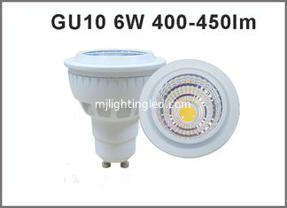 CHINE Ampoule de haute qualité GU10 dimmable/nondimmable du projecteur GU10 450-450lm LED de 6W AC85-265V LED fournisseur