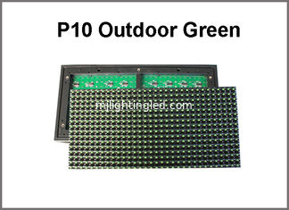 CHINE 5V P10 Affichage extérieur à LED Couleur verte P10 Module d'affichage du panneau à LED Module d'écran à LED Panneau publicitaire fournisseur