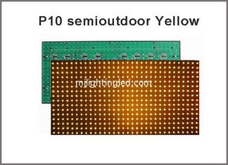 CHINE couleur de jaune d'écran de visualisation de 5V P10 320*160 32*16pixels pour le module du panneau d'affichage P10 LED de magasin de message de publicité fournisseur