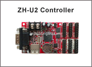 CHINE carte ordre simple/double de carte ordre d'USB de module d'affichage à LED de 5V ZH-U2 P10 Grande d'écran de la couleur LED fournisseur