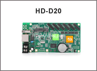 CHINE Le contrôleur d'écran polychrome visuel d'affichage à LED de D20 HD-D20 RVB Vient avec 6 groupes de HUB08 fournisseur