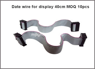 CHINE fil de cuivre pur de connexion d'affichage à LED De câble de données de câble de hub de fil plat de 50pcs/lot 40cm fournisseur
