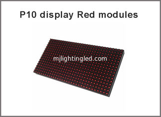 CHINE La taille extérieure du module 320*160mm de couleur rouge d'affichage à LED de P10 Pour la couleur rouge simple P10 a mené le signe mené d'affichage de message fournisseur