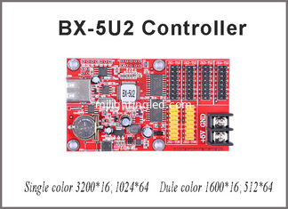 CHINE carte ordre simple/double de carte de contrôleur d'Onbon LED BX-5U2 du pixel 64*1024 de couleur avec le port USB pour le panneau mené extérieur fournisseur