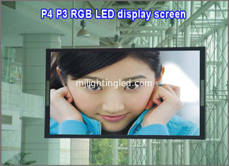CHINE P4 a mené le panneau numérique mobile d'intérieur de panneau de signe d'écran de panneau d'affichage de panneau mené par 1/16scan du module RVB 64*32 d'affichage de matrice de points fournisseur