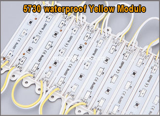 CHINE 5730 3 de haute qualité ont mené la couleur jaune de modules pour le signage 12V extérieur et l'appartement a coupé des signes de magasin de lettrage fournisseur