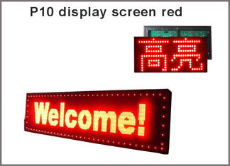 CHINE L'information de roulement programmable ROUGE de radio et d'usb de semioutdoor de signe de P10 LED a mené le signe mené par message d'écran de visualisation fournisseur