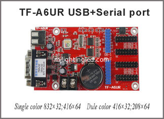 CHINE La couleur simple et double de TF-A6UR (TF-A5UR) a mené la carte de contrôleur de signe de message pour le contrôleur de programmation de module de l'affichage P10 fournisseur