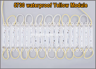 CHINE 20PCS le jaune le plus lumineux 5730 lumière décorative de module de 3 LED pour la publicité de signe de lettre fournisseur