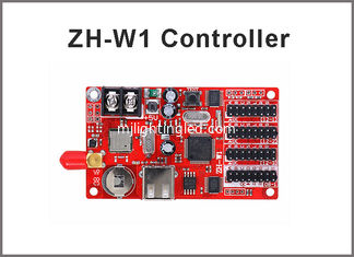 CHINE ZH-W1 carte de contrôleur sans fil du wifi LED pour les pixels simples, doubles, polychromes du disque 32*1536,48*1024 des modules U d'affichage fournisseur