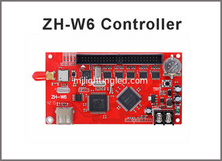 CHINE Le wifi ZH-W6 a mené la carte menée sans fil de signe de wifi de module du système de contrôle LED P10, carte ordre de panneau d'unité de disques d'U fournisseur