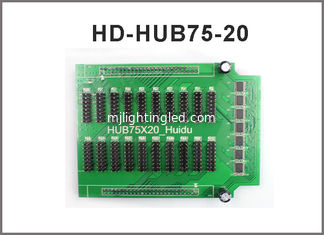 CHINE Port mené polychrome d'adaptateur de module d'affichage d'écran de carte de la conversion 20*HUB75 inclus pour la carte ordre de HD fournisseur
