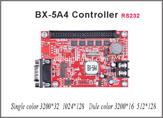 CHINE Contrôleur de signalisation à LED asynchrone RS232 BX-5A4 pour affichage de texte de message à LED à l'aide d'une lentille mono/double couleur fournisseur