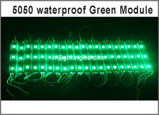 CHINE Les modules IP65 de DC12V SMD 5050 3LEDs LED imperméabilisent la lumière de haute qualité verte de la publicité de la lampe 5050 légers fournisseur