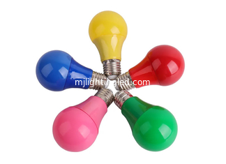 CHINE A60 ampoule LED couleur E26 E27 5w 7w 9w rouge vert bleu jaune rose couleur d'intérieur ampoules fournisseur