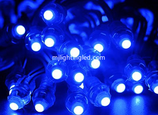 CHINE Module de pixels LED de 12 mm Bleu 5v rétroéclairage à LED pour affichage de lettres publicité imperméable à l'eau IP67 LED Point Light 50pcs/String fournisseur