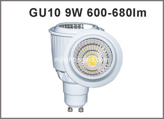 CHINE L'intense luminosité 9W autoguident allumer le remplacement de haloge de l'ampoule dimmable/nondimmable 50W de projecteur de 600-680lm gu10 LED fournisseur