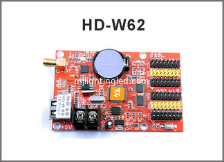 CHINE HD-W40 HD-W62 carte de commande du module LED USB+Wifi P10, système de commande LED mono et double couleur fournisseur
