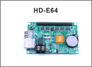 CHINE Couleur simple de carte ordre d'affichage de LAN du système de contrôle HD-E64 HD-E42 de Huidu et double contrôleur d'écran d'ecran couleur fournisseur