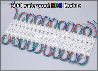 CHINE Le modulo de 5050 RVB a mené 12V RVB imperméable colorchanging les modules menés s'allumant pour le signage de publicité fournisseur