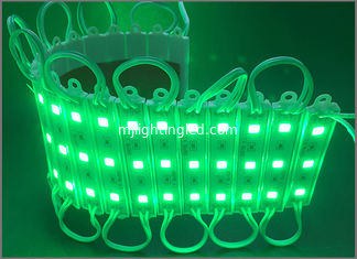 CHINE Le module 5050, 0.72W 12V, la couleur verte, IP65 de 3 LED pour l'illumination signe fournisseur
