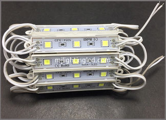 CHINE Éclairages des modules 3smd 12V LED de la CE ROHS 5054 imperméables pour le signage de publicité extérieure fournisseur