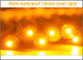 Modules à pixel LED IP68 étanche DC5V Jaune 50 pièces Une chaîne de lumière de Noël LED à LED Dot Maxtril 9mm Dot Light fournisseur