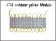 Le smd jaune 5730 a mené le contre-jour mené par modules mené par SMD5630 imperméable des modules 3leds du module DC12V extérieur fournisseur