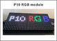 La température et le temps mobiles d'affichage de message de signe de SMD P10 RVB LED montrent le tableau indicateur électronique de publicité mené extérieur fournisseur