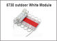 SMD 5730 le contre-jour flexible 12V de lumière de ficelle de module de 3 LED pour le signe de publicité a mené de retour des lettres de lumière et de Manche fournisseur