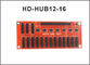 Huidu 16*Hub12 Plaque de carte de transfert pour carte de commande mono/double couleur pour modules d'affichage fournisseur