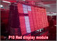 le module mené rouge Semi-extérieur de 320*160mm 32*16pixels P10 pour la couleur rouge simple P10 a mené le module d'affichage de message fournisseur