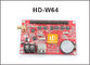 Système de commande LED asynchrone HD-W64 HD-W42 pour la fonction Wifi+U-Disk LED à simple/double/couleur complète fournisseur