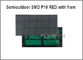 Paneles rouges de digitale de Semioutdoor SMD P10 avec le fram sur le dos 320*160mm 32*16pixels 5V pour le message de publicité fournisseur