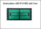 Semioutdoor P10-SMD rouge a mené la lumière de module de panneau avec le fram sur le dos 320*160mm 32*16pixels 5V pour le message de publicité fournisseur