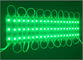 DC12V a mené la lumière imperméable de modules linéaires verts des modules 5050 pour les signes IP67 fournisseur