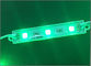 DC12V a mené la lumière imperméable de modules linéaires verts des modules 5050 pour les signes IP67 fournisseur