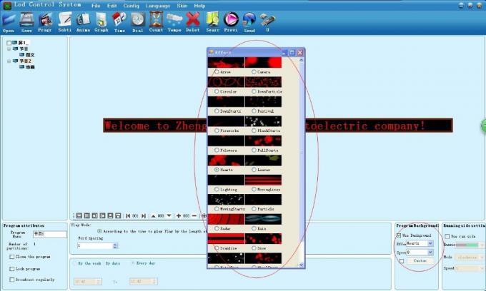 ZH-Um l'écran de visualisation de carte de contrôleur du port USB 5V a mené l'affichage de Multi-secteur de système de contrôle de module asynchrone