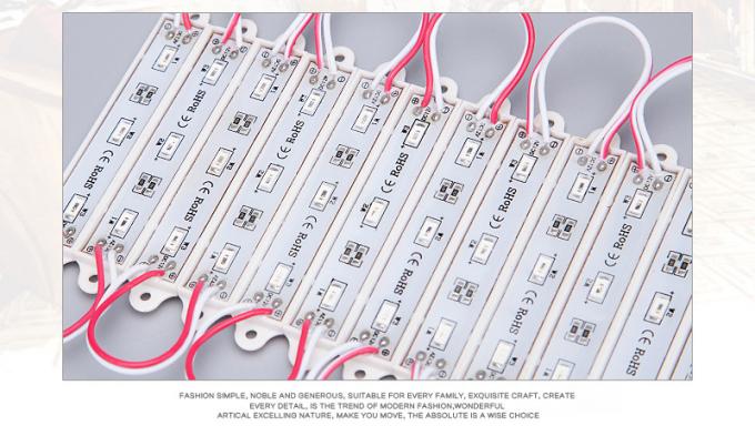 le module de lumière de la publicité de module de 12V SMD 5054 Bombillo LED pour le signe 3led imperméabilisent des bâtons de LED