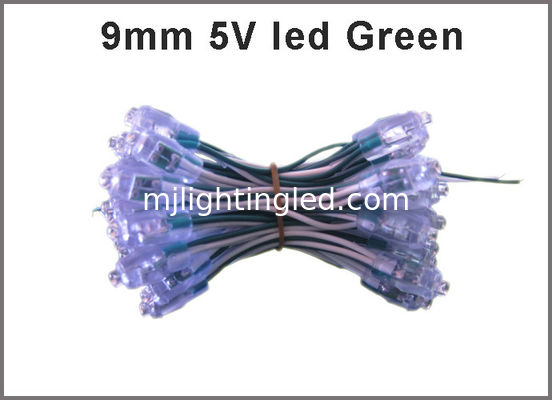 CHINE Noël vert de pixel des boules 9mm LED de DC5V LED allumant le signage imperméable a mené le contre-jour mené par nameboard de lettres de canal fournisseur
