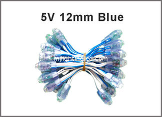 CHINE DC5V LED Points lumineux 12mm bleu LED Pixel signage éclairage à LED Chaîne Lettres tableau de bord rétroéclairage à LED fournisseur