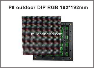 CHINE Les pixels 32X32 de haute qualité de 192X192mm 1/8 IMMERSION RVB P6 polychrome du balayage 3in1 ont mené le module pour l'écran de visualisation mené extérieur fournisseur