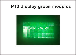 CHINE Signe programmable vert de vert de module de matrice de points P10 du signe P10 32X16 Matrix de magasin de signe de fenêtre de panneau de module d'affichage à LED fournisseur
