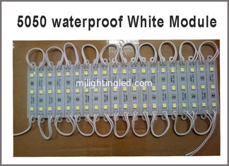 CHINE SMD 5050 3 leds Module LED Lumière DC12V 0,8w IP68 Signes Logo Paroles lumineuses Extérieurs Module de lumière publicitaire fournisseur