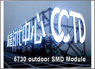 CHINE l'éclairage extérieur de couleur blanche de modules de 5050SMD 12V LED marque avec des lettres le signage LED imperméable de la publicité pour signer les contre-jours menés fournisseur
