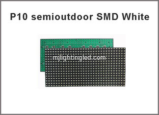CHINE les modules d'affichage menés par P10 de 5V SMD allument la couleur blanche 320*160 32*16pixels pour la matrice de points menée par signage de la publicité de semioutdoor fournisseur