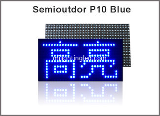 CHINE Programmable bleu mené programmable et le défilement de l'affichage mené par 32*16cm p10 d'écran de Semioutdoor ont mené le signe fournisseur