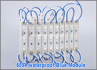 CHINE 20 pièces/lot 5054 Modules de chaîne LED bleu IP68 Modules d'éclairage DC 12V SMD 3 LED Signe rétroéclairage LED pour les lettres de canal fournisseur
